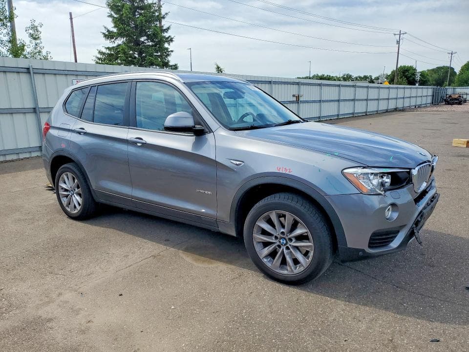 2017 BMW X3 XDRIVE28I XDRIVE28I 4