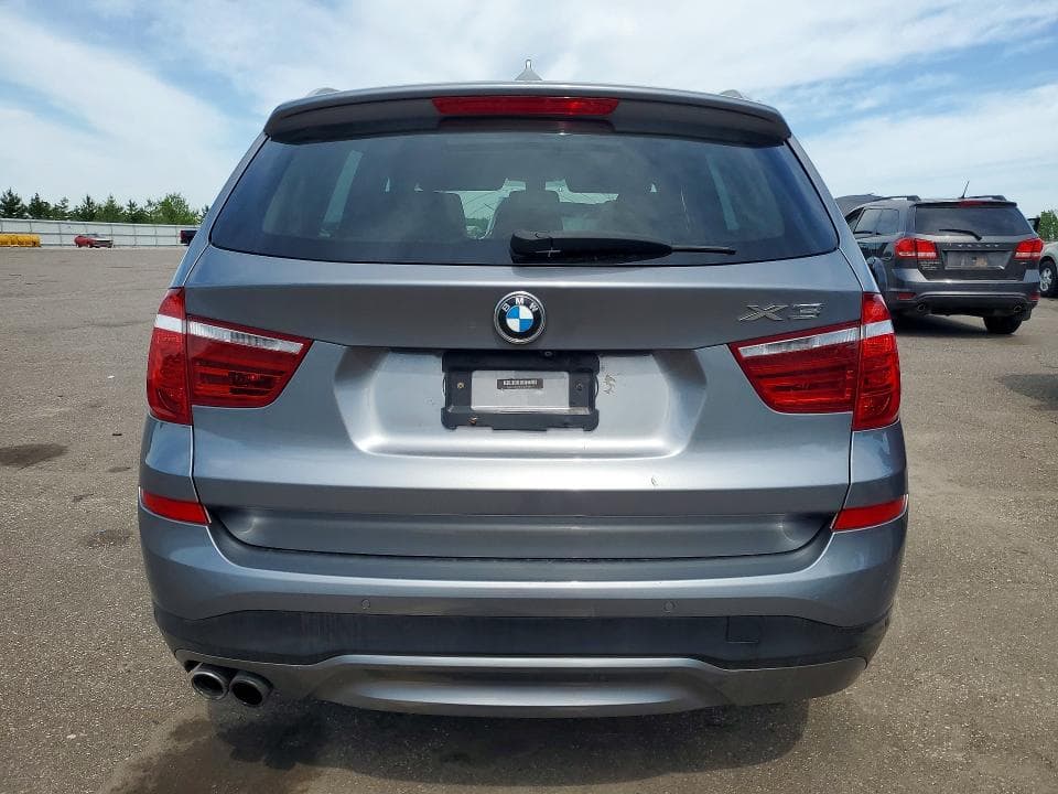 2017 BMW X3 XDRIVE28I XDRIVE28I 6