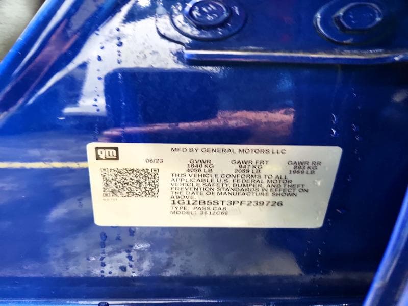 2023 CHEVROLET MALIBU LS 12
