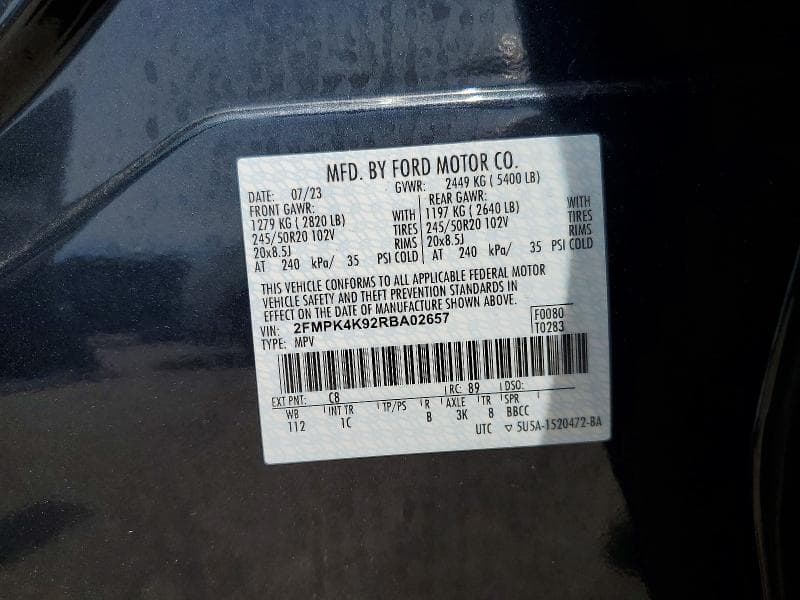 2024 FORD EDGE TITANIUM TITANIUM 14