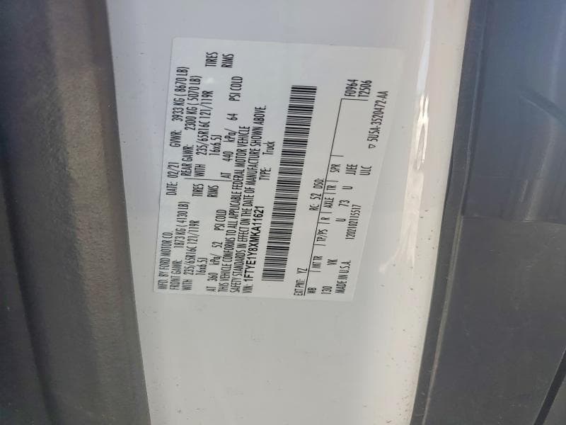 2021 FORD TRANSIT T-150 T-150 13
