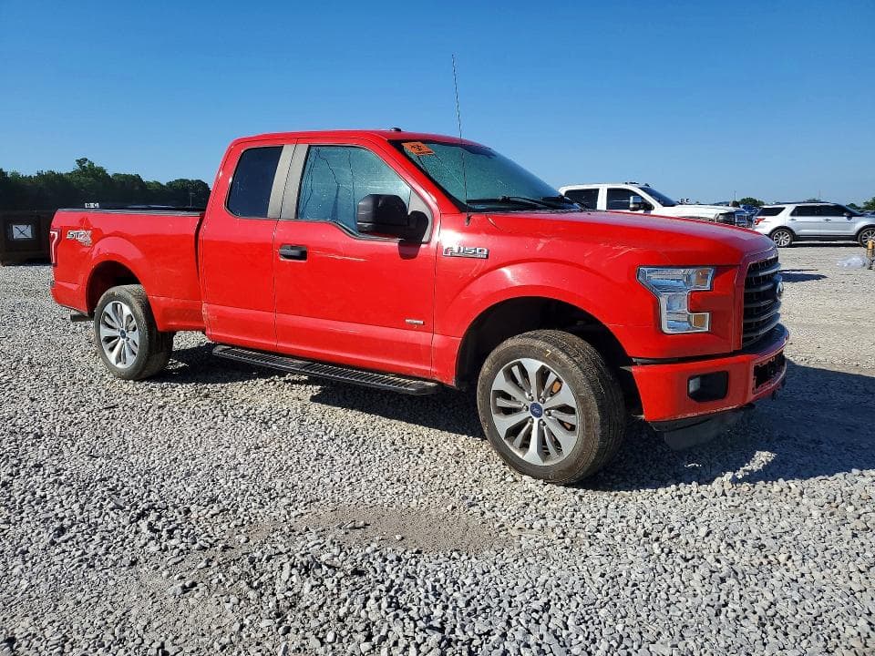 2017 FORD F150 SUPER CAB 4