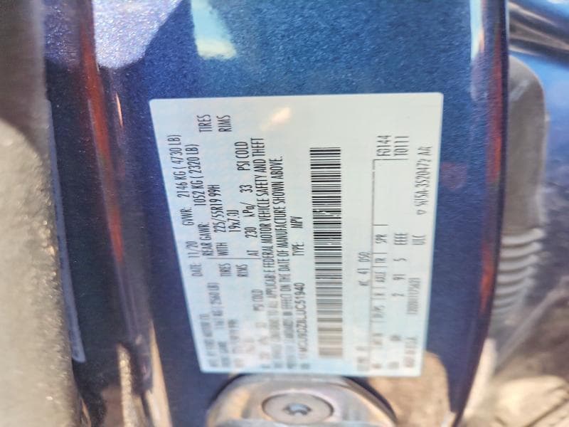 2020 FORD ESCAPE TITANIUM TITANIUM 13