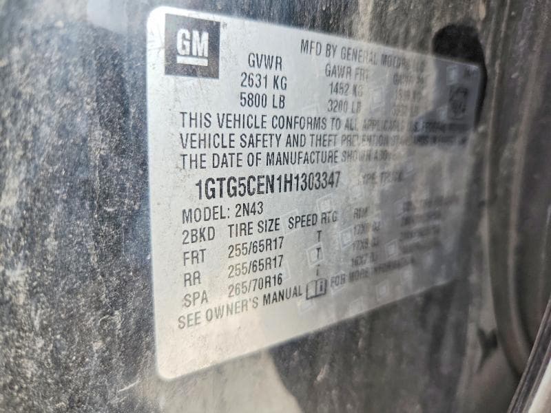 2017 GMC CANYON SLE 13