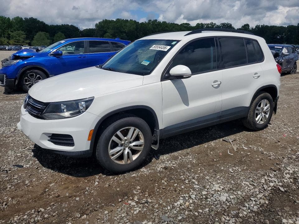 2017 VOLKSWAGEN TIGUAN S S 2
