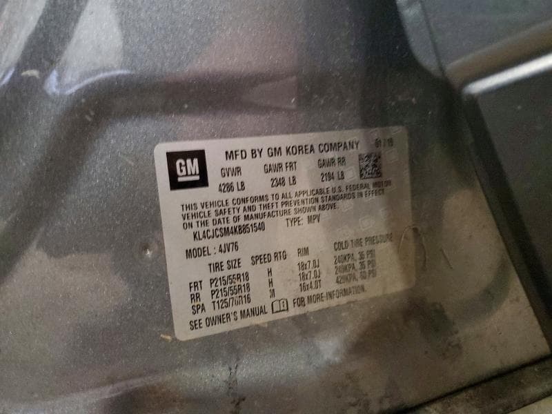 2019 BUICK ENCORE ESSENCE 12