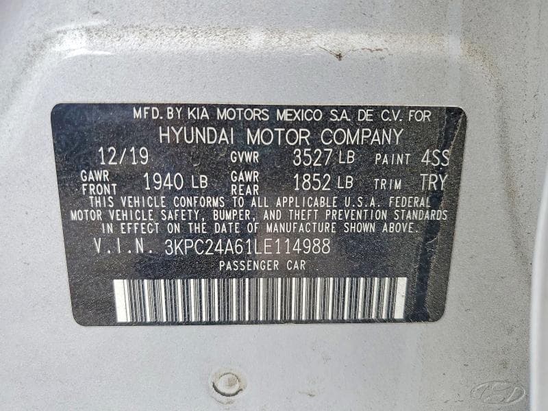 2020 HYUNDAI ACCENT SE 13
