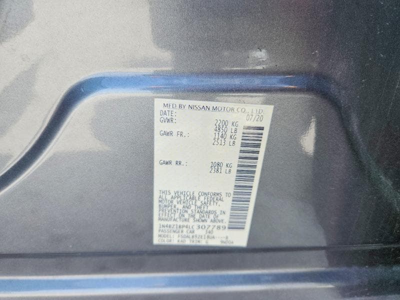 2020 NISSAN LEAF S PLUS S PLUS 14