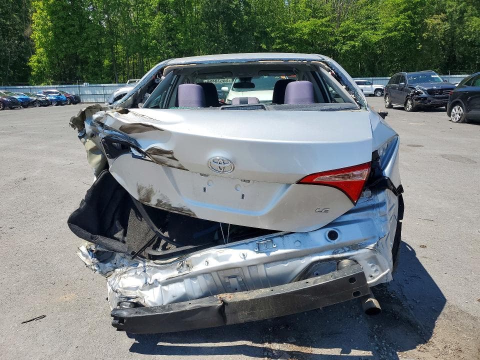 2018 TOYOTA COROLLA LE LE 6