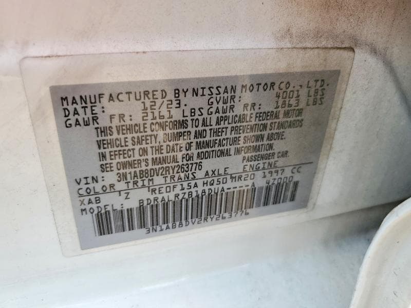 2024 NISSAN SENTRA SR 12