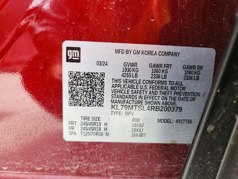 2024 CHEVROLET TRAILBLAZER RS RS 14