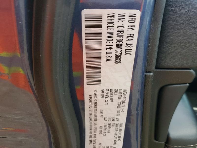 2021 JEEP GRAND CHEROKEE LIMITED 13