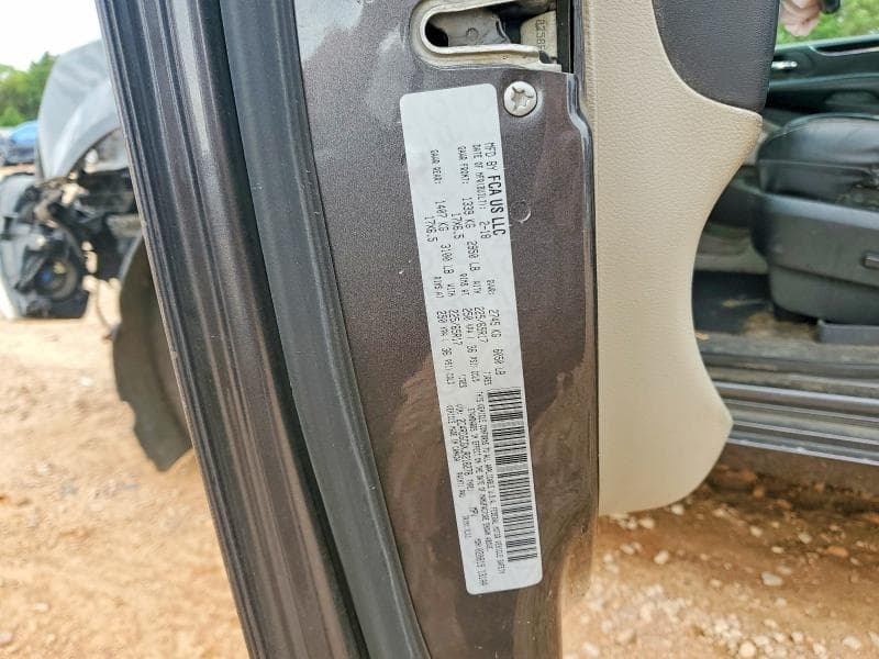 2018 DODGE GRAND CARAVAN SXT SXT 14