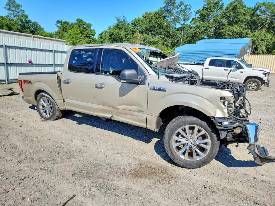 2017 FORD F150 SUPERCREW SUPERCREW 4