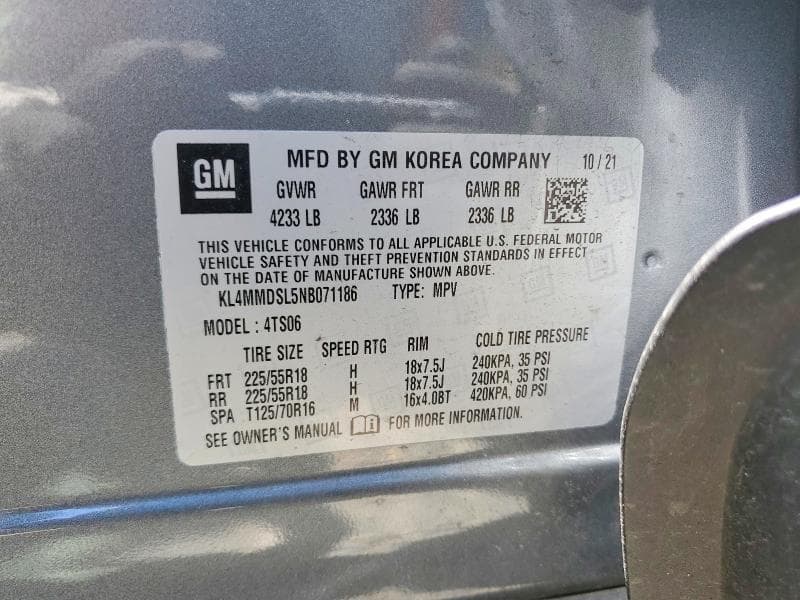 2022 BUICK ENCORE GX SELECT SELECT 14