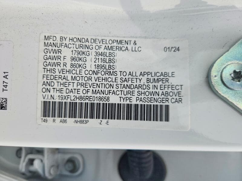 2024 HONDA CIVIC SPORT SPORT 13