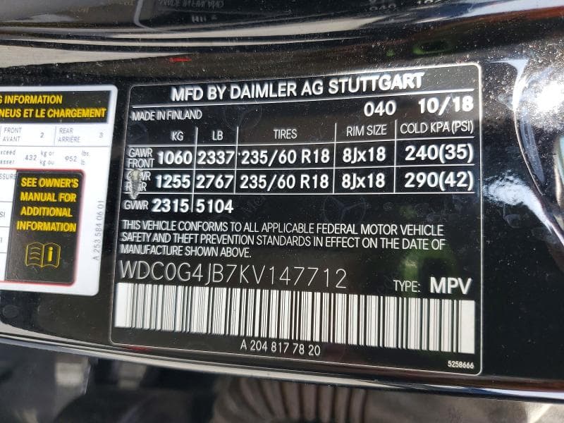 2019 MERCEDES-BENZ GLC 300 300 13