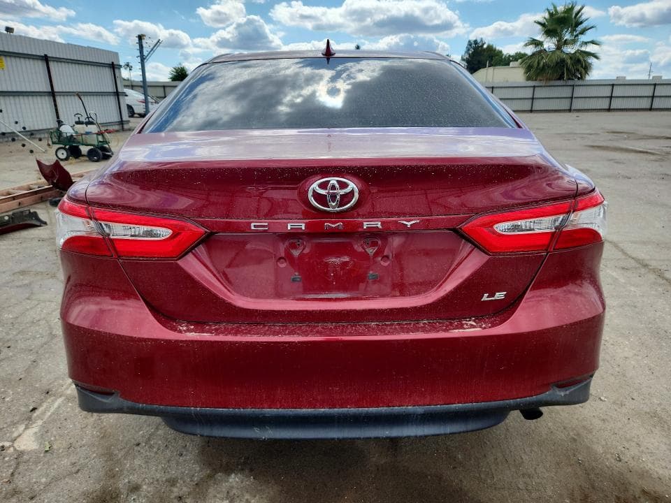 2019 TOYOTA CAMRY LE 6