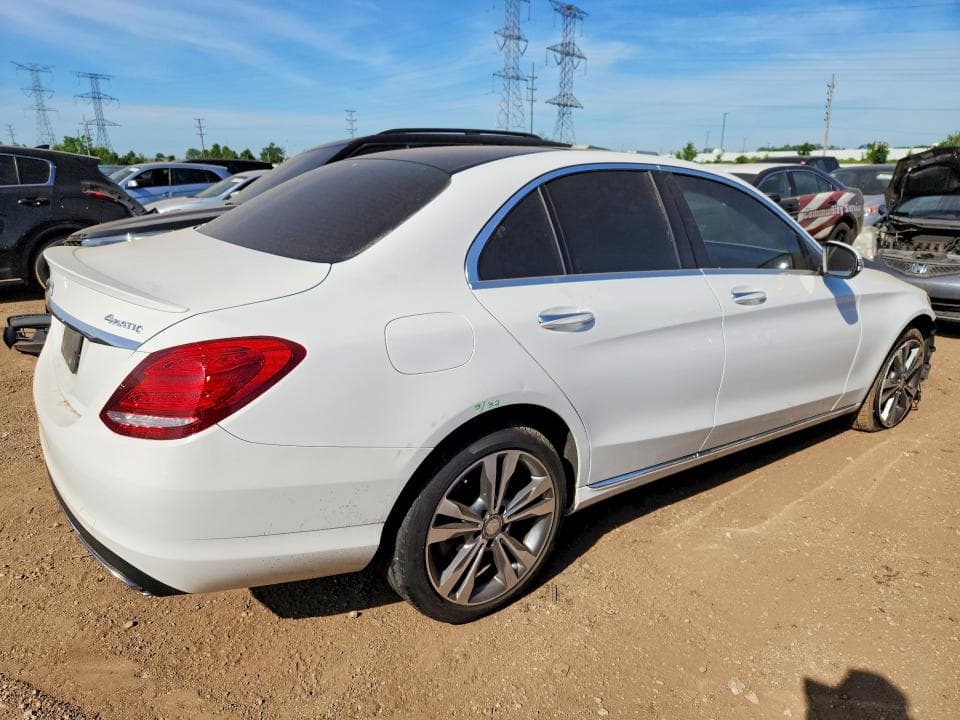 2016 MERCEDES-BENZ C 300 4MATIC 300 4MATIC 3