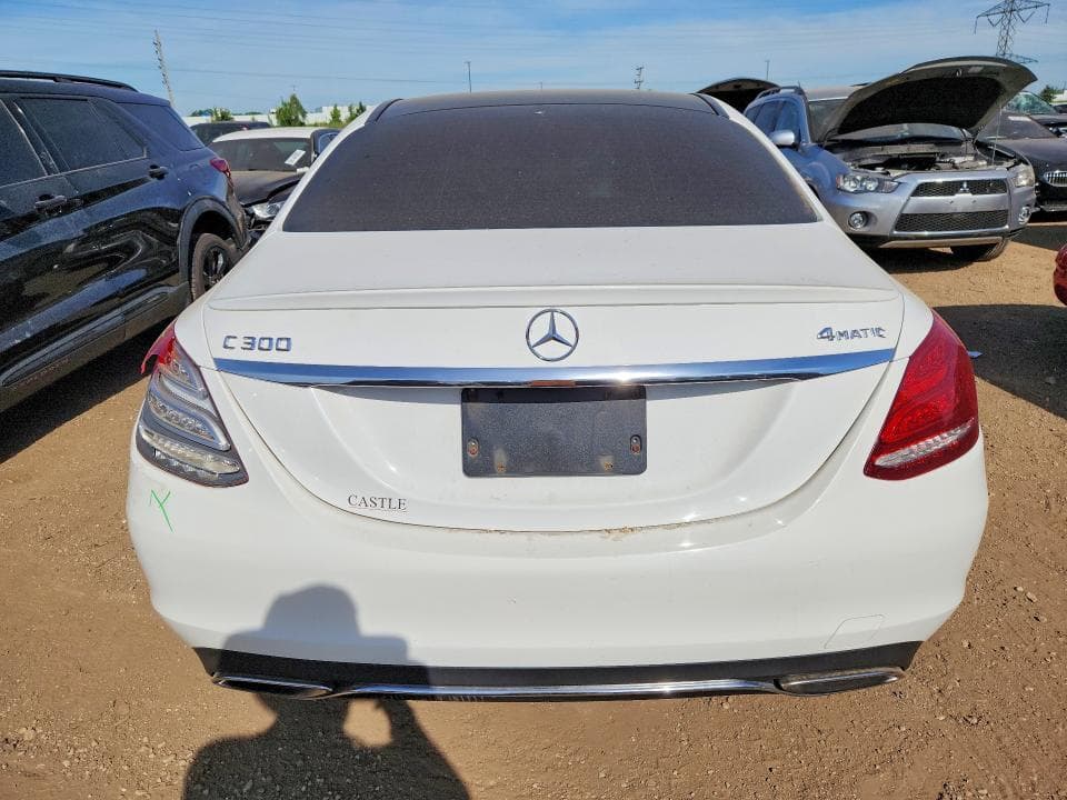 2016 MERCEDES-BENZ C 300 4MATIC 300 4MATIC 6