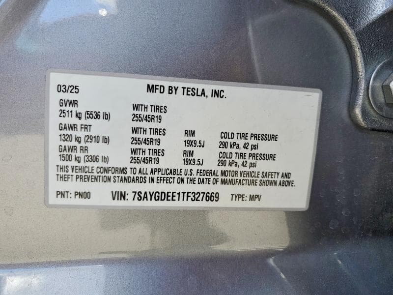 2026 TESLA MODEL Y 13