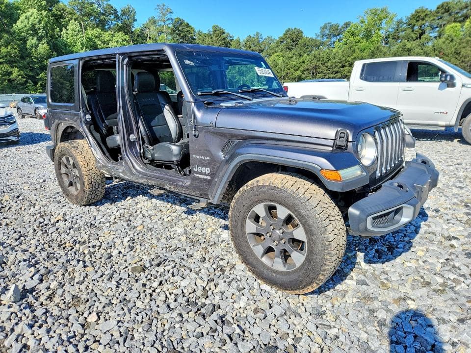 2018 JEEP WRANGLER UNLIMITED SAHARA 4