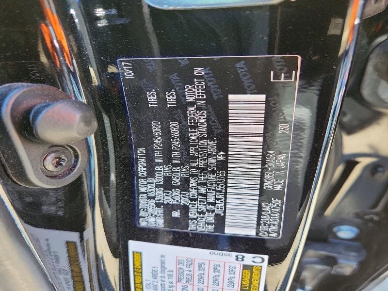 2018 TOYOTA 4RUNNER LIMITED 13