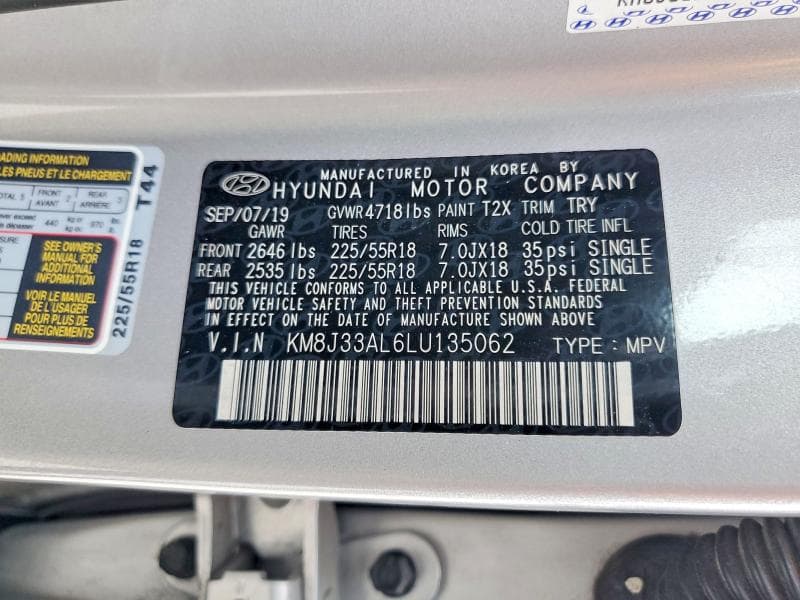 2020 HYUNDAI TUCSON ULTIMATE ULTIMATE 13