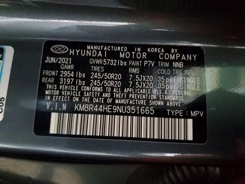 2022 HYUNDAI PALISADE SEL SEL 14