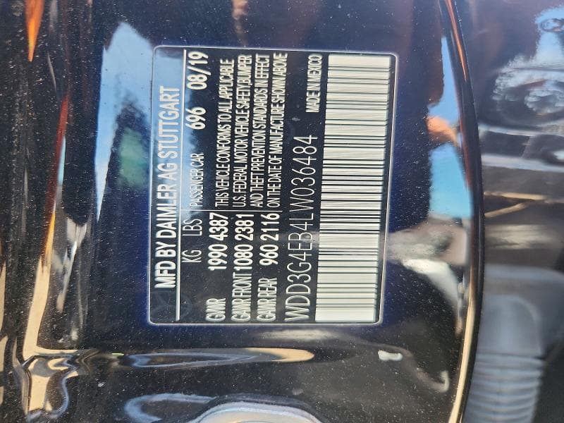 2020 MERCEDES-BENZ A 220 220 12