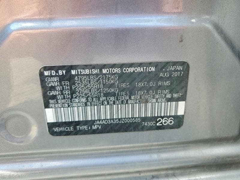 2018 MITSUBISHI OUTLANDER SE 13
