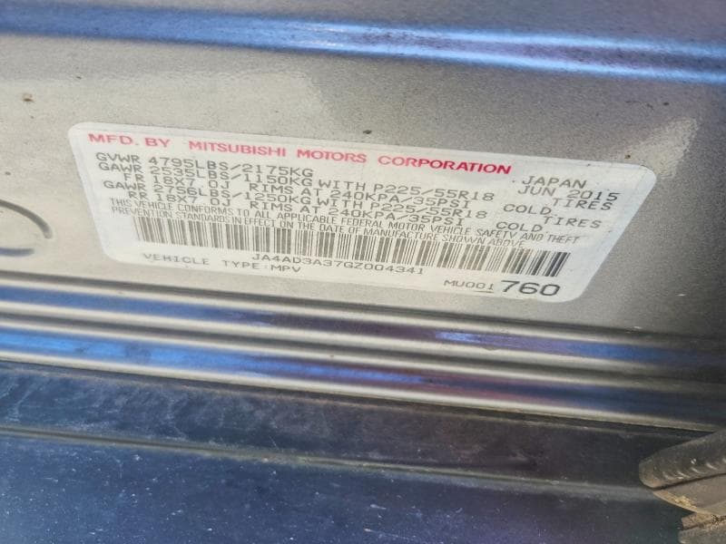 2016 MITSUBISHI OUTLANDER SE SE 13
