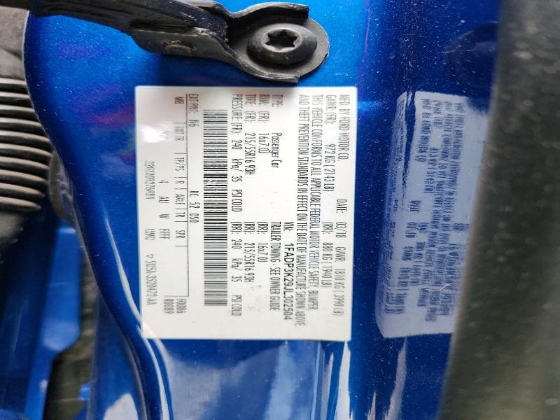 2018 FORD FOCUS SE SE 12