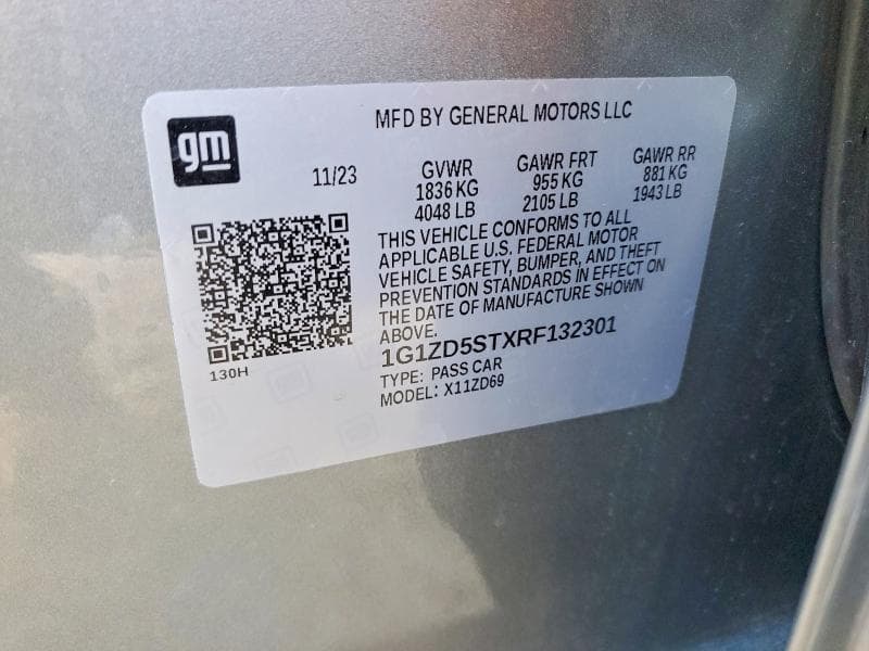 2024 CHEVROLET MALIBU LT 23