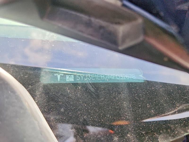 2021 TESLA MODEL 3 12