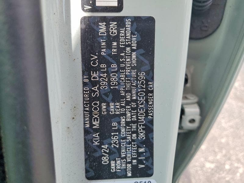 2025 KIA K4 EX 12