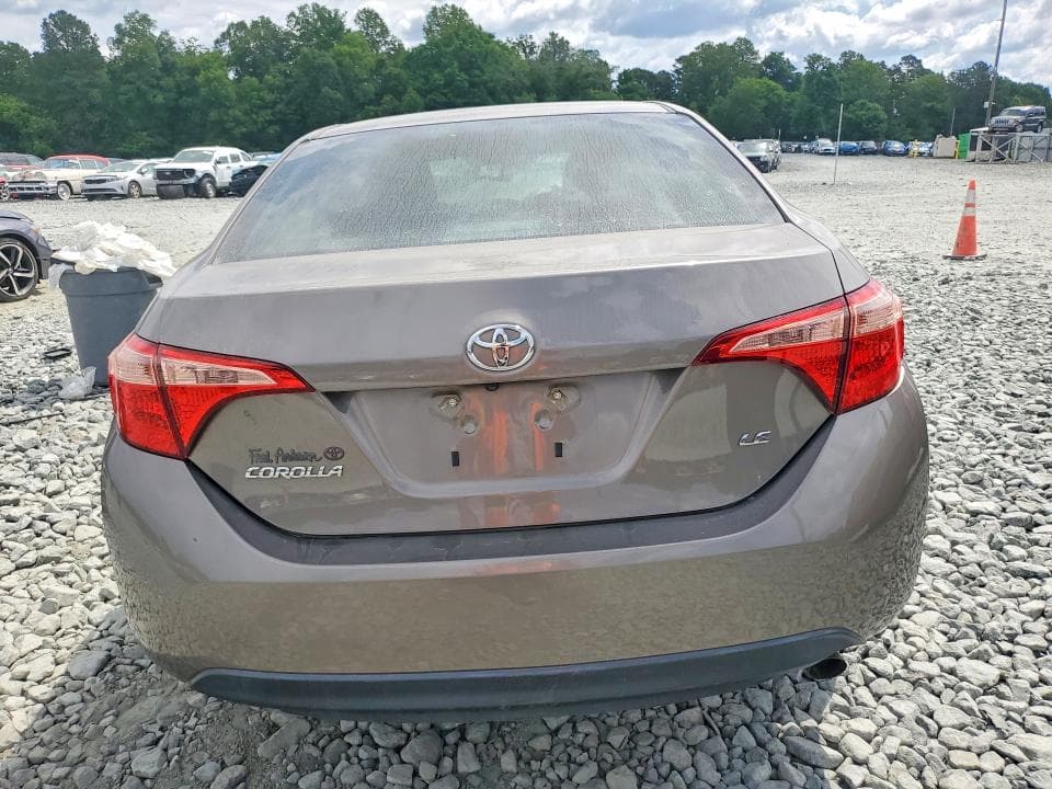 2019 TOYOTA COROLLA LE LE 6