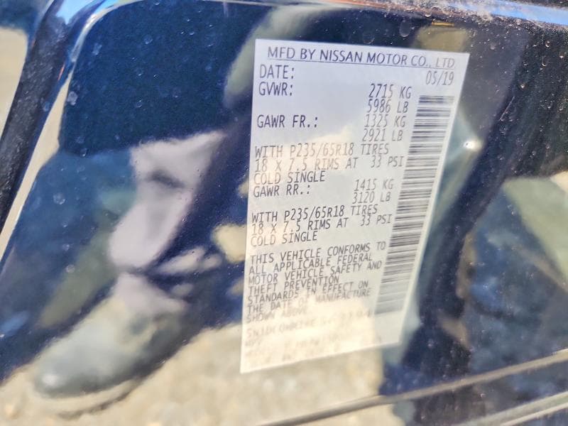 2019 INFINITI QX60 PURE 13