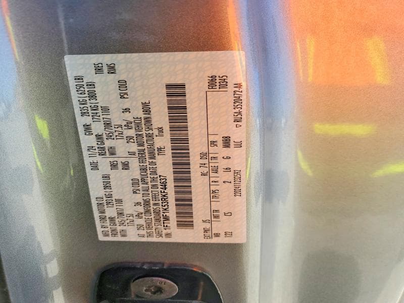 2024 FORD F150 XL 12