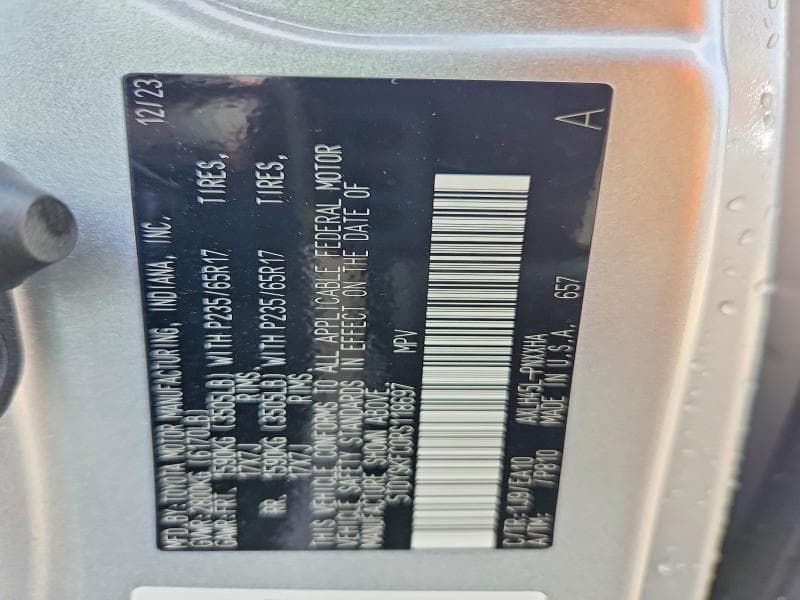 2024 TOYOTA SIENNA XLE 7-PASSENGER 13