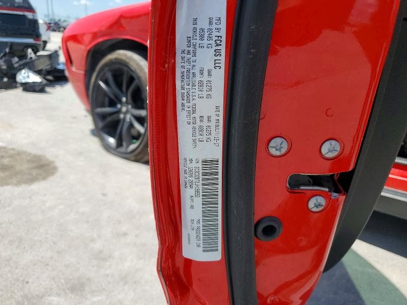 2018 DODGE CHALLENGER R 12