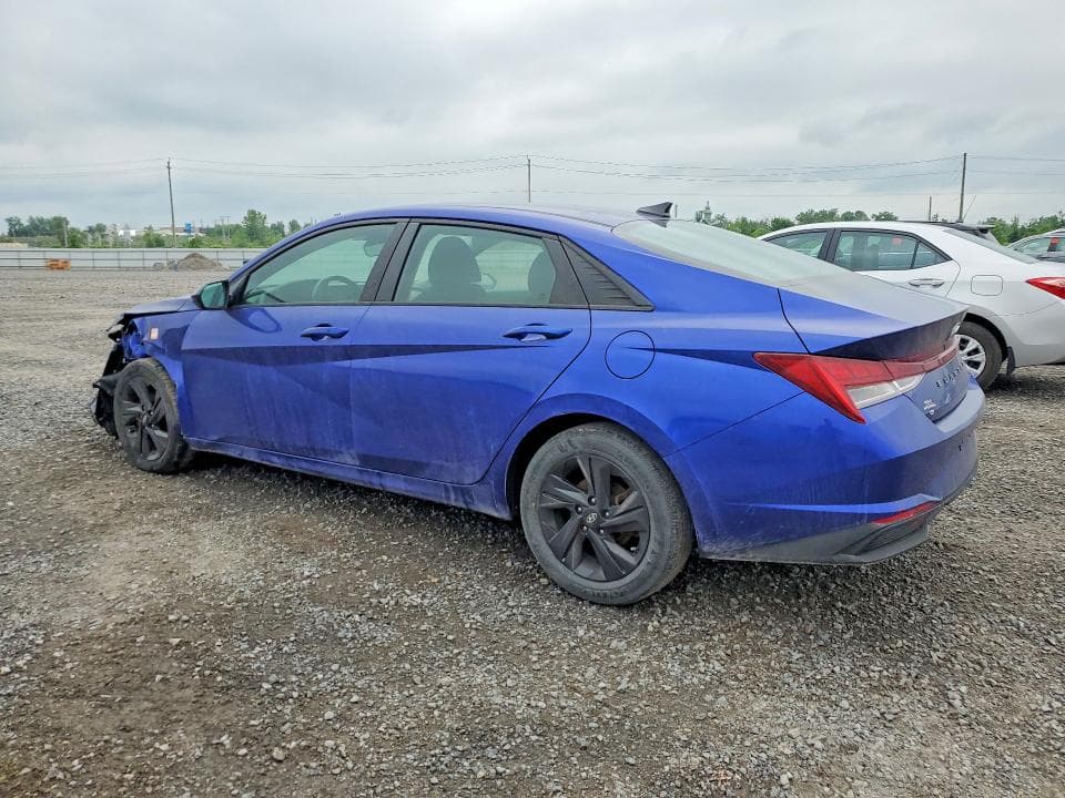 2022 HYUNDAI ELANTRA BLUE 2