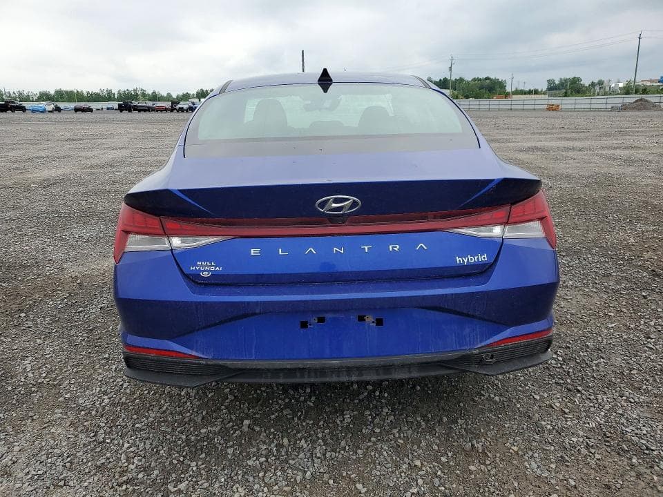 2022 HYUNDAI ELANTRA BLUE 6