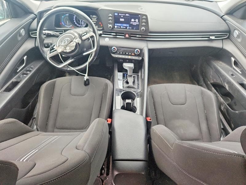 2022 HYUNDAI ELANTRA BLUE 8