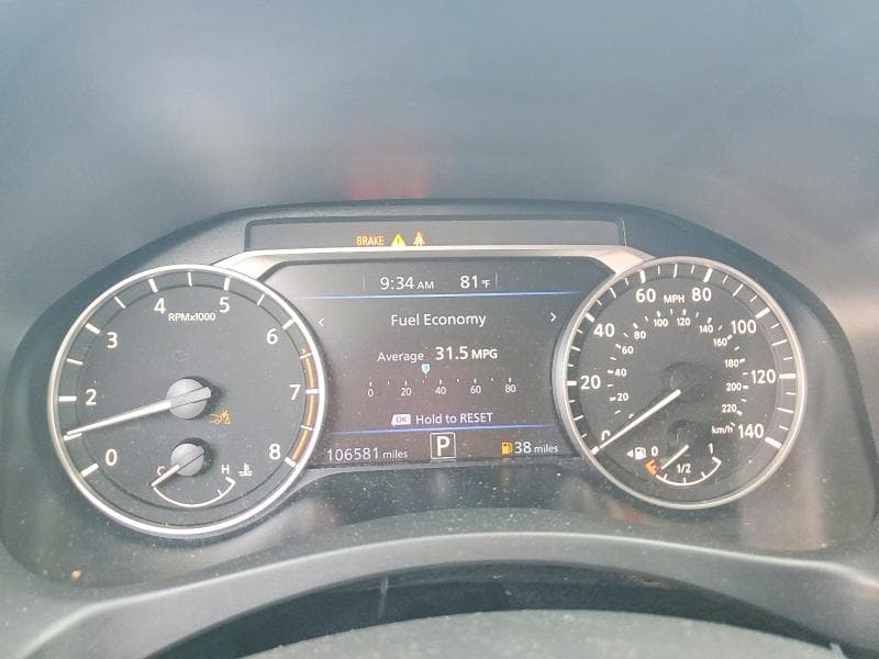 2022 NISSAN ALTIMA SV 9
