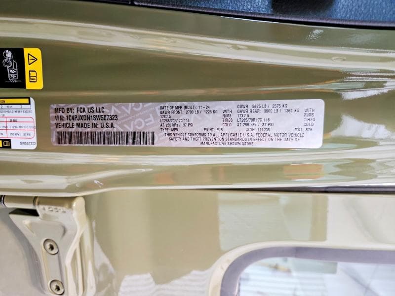 2025 JEEP WRANGLER SPORT 14