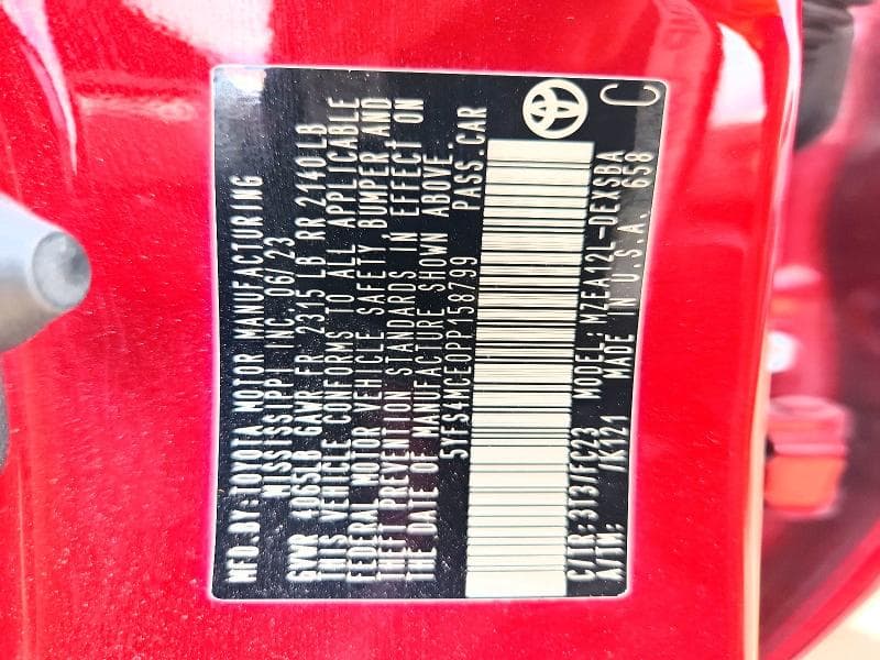 2023 TOYOTA COROLLA SE SE 12