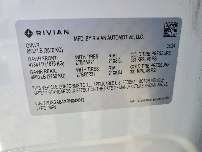 2024 RIVIAN R1S ADVENTURE 13
