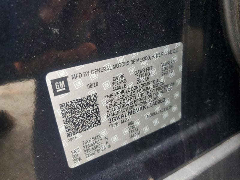 2019 GMC TERRAIN SLE 12