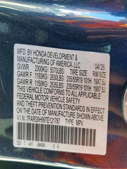 2026 HONDA CR-V SPORT TOURING 13